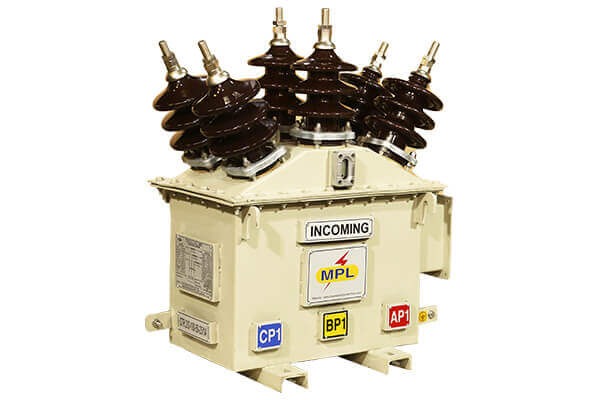 Open medium-voltage control cabinet for distribution and ring-main equipment